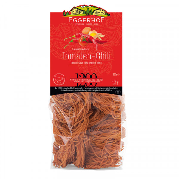 Eggerhof Tomaten-Chili Eier-Bandnudeln
