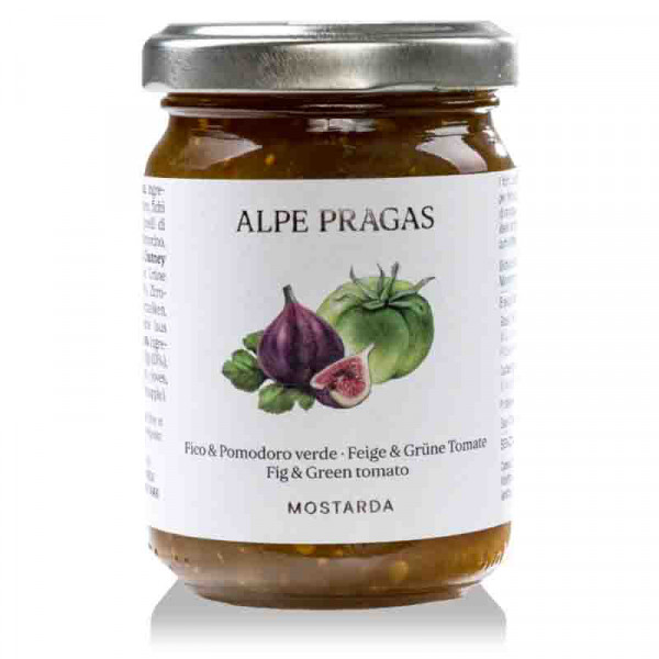 Alpe Pragas Chutney Feige Grüne Tomate - Mostarda 160