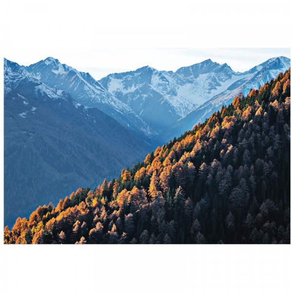 Postkarte Tiroler Edles "Dem Winter ganz nah" Herbststimmung