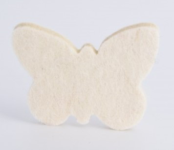 Schmetterling - Filzdekoration 5 mm dünn