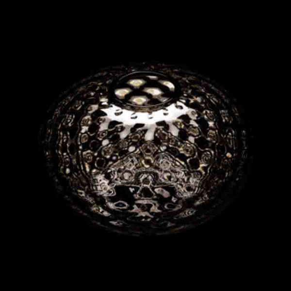 Vase Candy - mundgeblasen rund - Objekt Robert Comploj