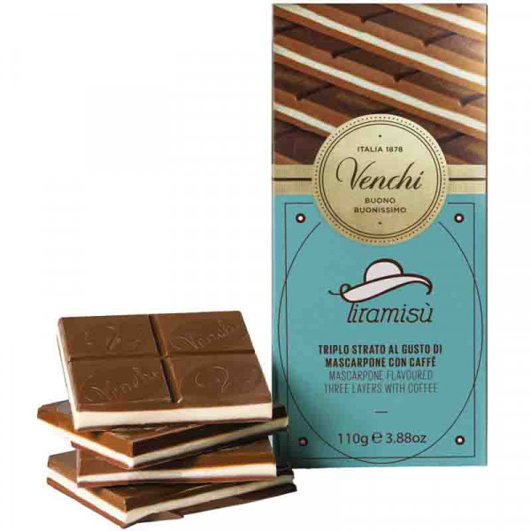 Tiramisu Bar Schokolade mit Mascarponecreme & Kaffee Venchi